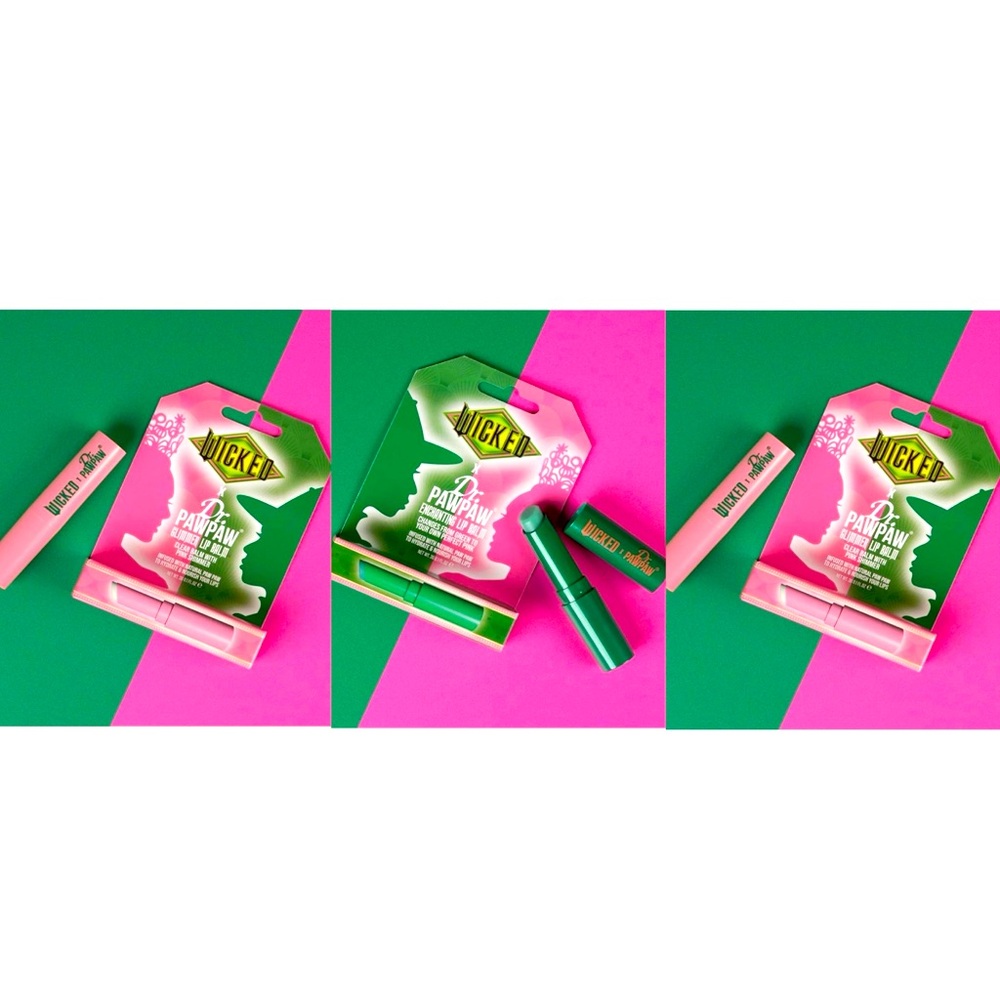 Wicked X Dr PawPaw Lip Balm Set of 3 Limited Edition